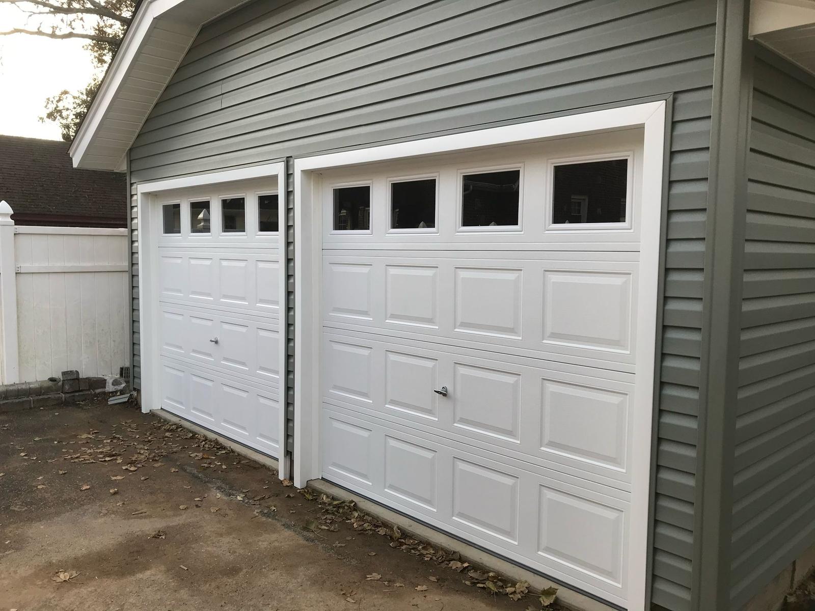 Residential garage door installation in Garden City, NY